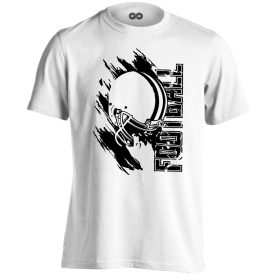 Fogadalom amerikai focis férfi póló (fehér)