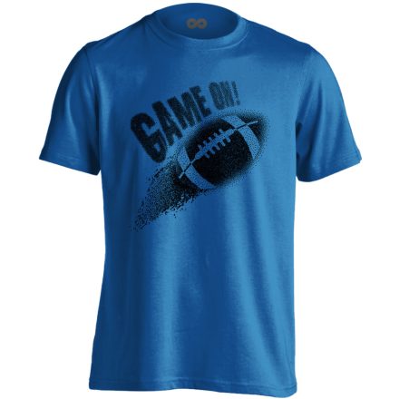 GameOn amerikai focis férfi póló (kék)