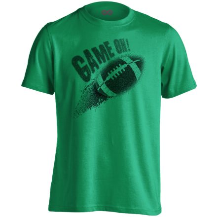 GameOn amerikai focis férfi póló (zöld)