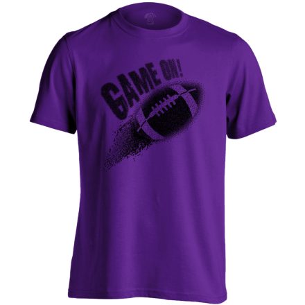 GameOn amerikai focis férfi póló (lila)
