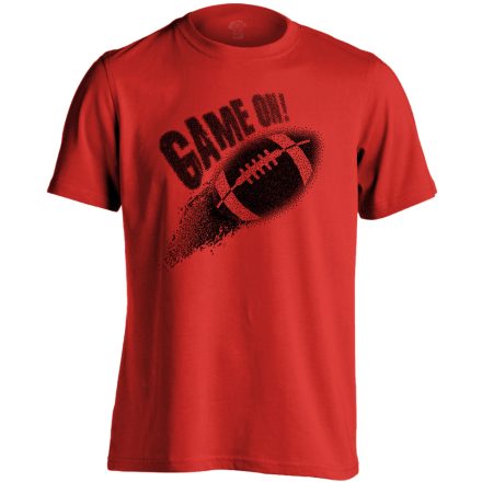 GameOn amerikai focis férfi póló (piros)