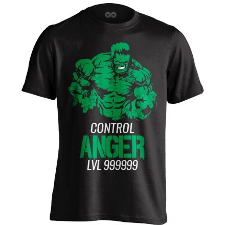 Control Anger body building póló (fekete)
