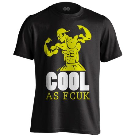 Cool As Fcuk body building póló (fekete)