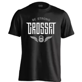 Be Strong crossfit férfi póló (fekete)