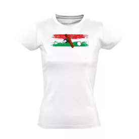 Magyaros csocsós női póló (fehér)