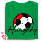 Hungaryball focis női póló (zöld)