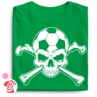 Skull FC focis női póló (zöld)