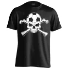 Skull FC focis férfi póló (fekete)