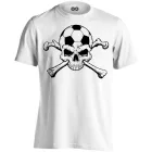 Skull FC focis férfi póló (fehér)