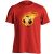 TűzGolyó focis férfi póló (piros)