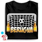 Berúgva focis férfi póló (fekete)