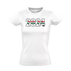 Magyar '24 szurkolói női póló (fehér)
