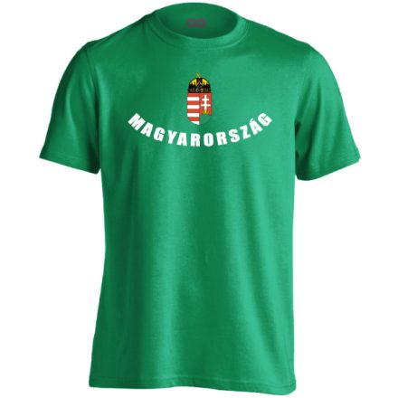 Íves Magyarország férfi póló (zöld)