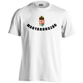 Íves Magyarország férfi póló (fehér)