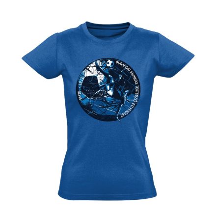 KapásbólGól BMTE szurkoló női póló (kék)