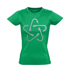 PecaPenta pecás női póló (zöld)