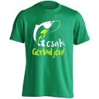 Rádiusz pecás férfi póló (zöld)