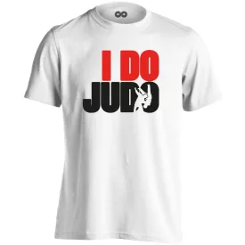 JustJudoIt dzsúdós férfi póló (fehér)
