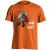 No Pain No Glory jégkorongos férfi póló (narancssárga)