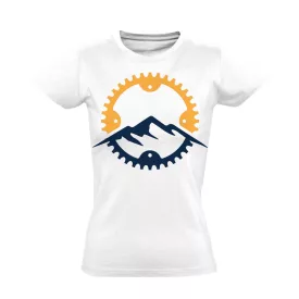   Frappáns "mountain" kerékpáros női póló (fehér)