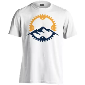   Frappáns "mountain" kerékpáros férfi póló (fehér)