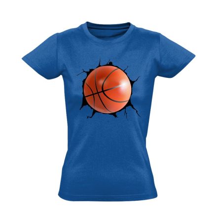 Betörő kosárlabdásnői póló (kék)