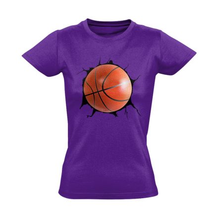 Betörő kosárlabdásnői póló (lila)