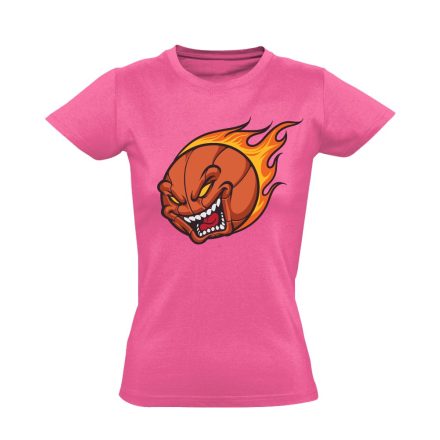 LángoLabda kosárlabdásnői póló (rózsaszín)