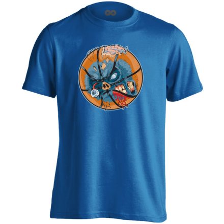 ZombiBall kosárlabdás férfi póló (kék)