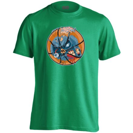 ZombiBall kosárlabdás férfi póló (zöld)