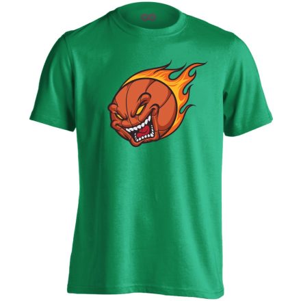 LángoLabda kosárlabdásférfi póló (zöld)