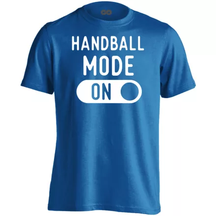 Handball mode on kézilabdás férfi póló (kék)