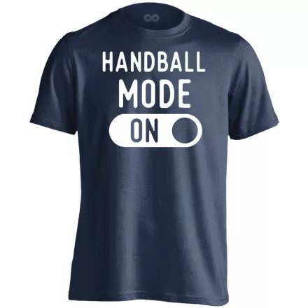 Handball mode on kézilabdás férfi póló (tengerészkék)