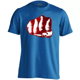 Fegyverem MMA férfi póló (kék)