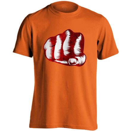 Fegyverem MMA férfi póló (narancssárga)