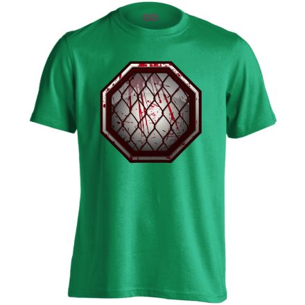 Octagon MMA férfi póló (zöld)