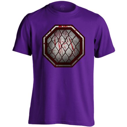 Octagon MMA férfi póló (lila)