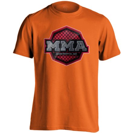 Hitem MMA férfi póló (narancssárga)
