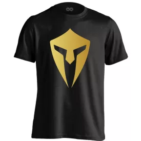 Golden Helmet obstacle run férfi póló (fekete)