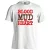 Blood, Mud & Heart obstacle run férfi póló (fehér)