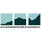 Csak bemelegítés férfi póló (fekete)