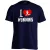 LoveRun futós férfi póló (tengerészkék)