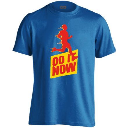 DoItNow futós férfi póló (kék)