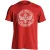 Urban gördeszkás férfi póló (piros)