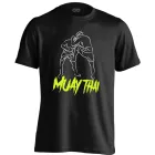 BUMMaFejbe thai bokszos férfi póló (fekete)