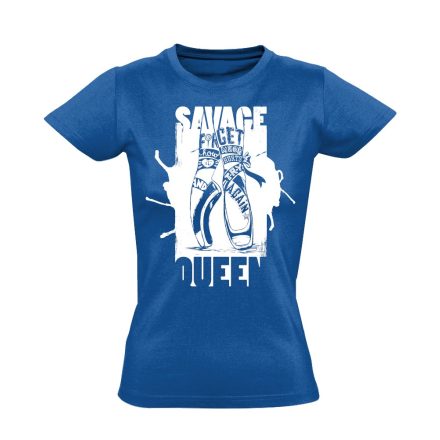 Chaussure "savage" balettos női póló (kék)