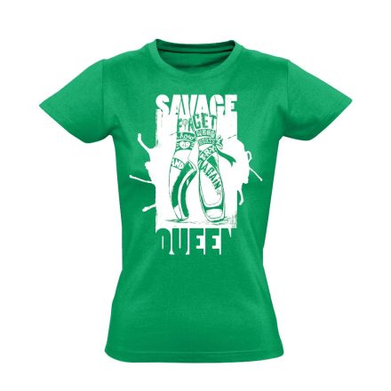 Chaussure "savage" balettos női póló (zöld)