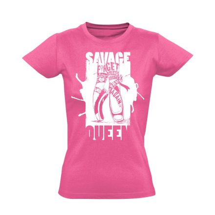Chaussure "savage" balettos női póló (rózsaszín)