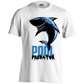 Pool Predator úszó férfi póló (fehér)