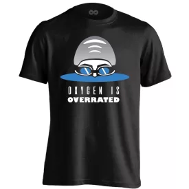 Oxygen Is Overrated úszó férfi póló (fekete)